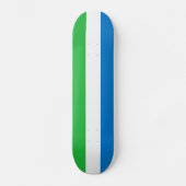 Flagge von Sierra Leone Skateboard (Vorderseite)