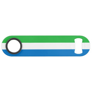 Flagge von Sierra Leone Speed Flaschenöffner