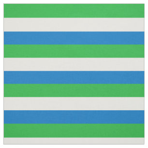 Flagge von Sierra Leone Stoff