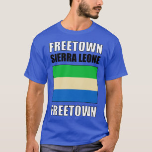 Flagge von Sierra Leone T-Shirt