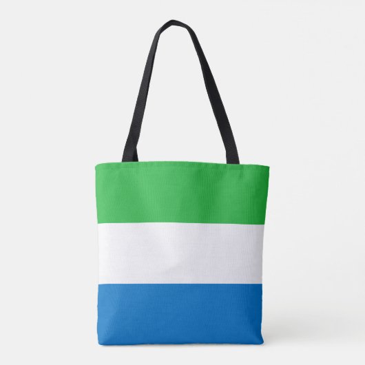 Flagge von Sierra Leone Tasche (Rückseite)