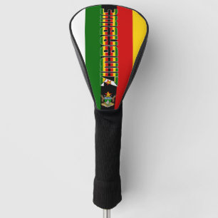 Flagge von Simbabwe Gorgetic Patriotic Golf Headcover