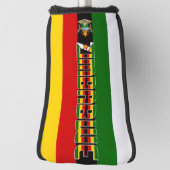 Flagge von Simbabwe Gorgetic Patriotic Golf Headcover (Rotieren 90)