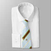 Flagge von Simbabwe Krawatte (Gebunden)