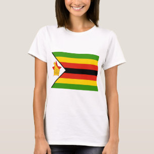Flagge von Simbabwe T-Shirt
