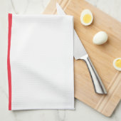 Flagge von Singapur Geschirrtuch (Viertel Falte)