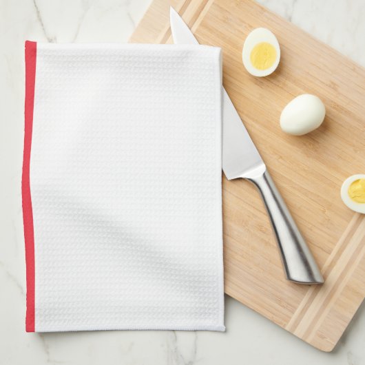 Flagge von Singapur Geschirrtuch (Viertel Falte)