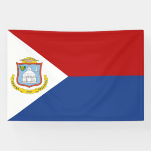 Flagge von Sint Maarten Banner