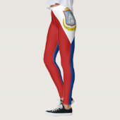 Flagge von Sint Maarten Leggings (Links)