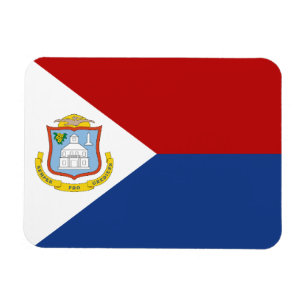 Flagge von Sint Maarten Magnet