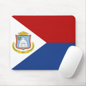 Flagge von Sint Maarten Mousepad (Mit Mouse)