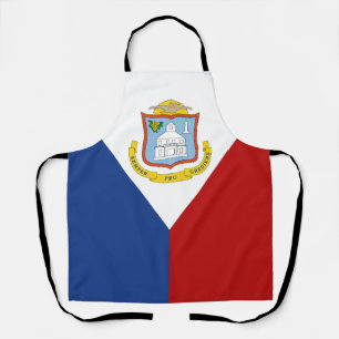 Flagge von Sint Maarten Schürze