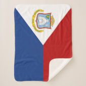 Flagge von Sint Maarten Sherpadecke (Vorderseite)