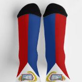 Flagge von Sint Maarten Socken (Oben)
