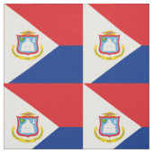 Flagge von Sint Maarten Stoff (Muster)