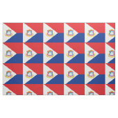 Flagge von Sint Maarten Stoff (Fat Quarter (45,7 x 55,9 cm))