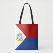 Flagge von Sint Maarten Tasche (Vorderseite)