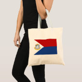 Flagge von Sint Maarten Tragetasche (Vorderseite (Produkt))