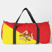 Flagge von Sizilien-Tasche Duffle Bag (Vorderseite)