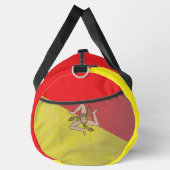 Flagge von Sizilien-Tasche Duffle Bag (Rechts)