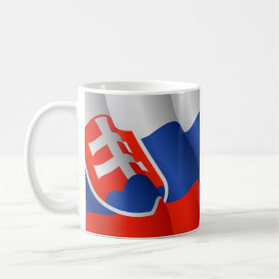 Flagge von Slowakei-Tasse Kaffeetasse