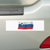 Flagge von Slowenien Autoaufkleber (Auf Auto)