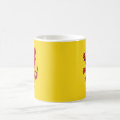 Flagge von Somerset Kaffeetasse (Mittel)