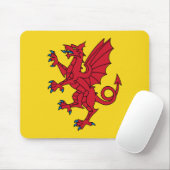 Flagge von Somerset Mousepad (Mit Mouse)