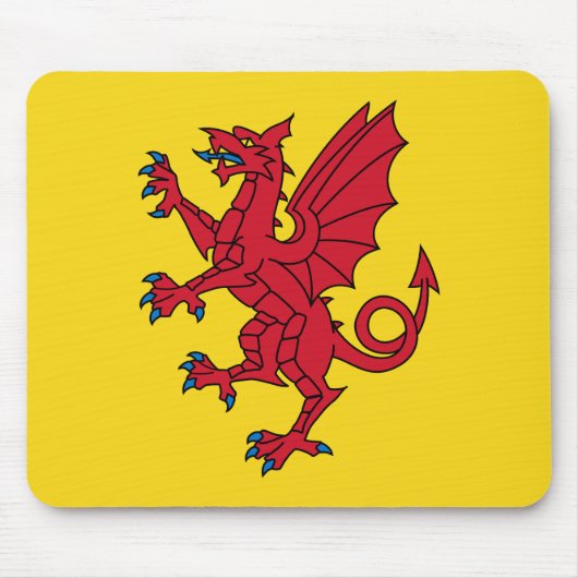 Flagge von Somerset Mousepad (Vorne)