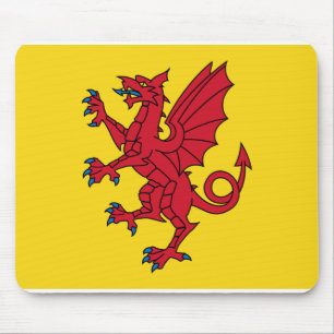 Flagge von Somerset  Mousepad
