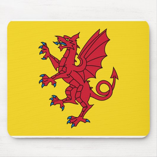 Flagge von Somerset Mousepad (Vorne)