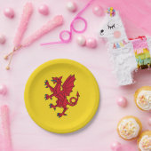 Flagge von Somerset Paper Teller (Party)