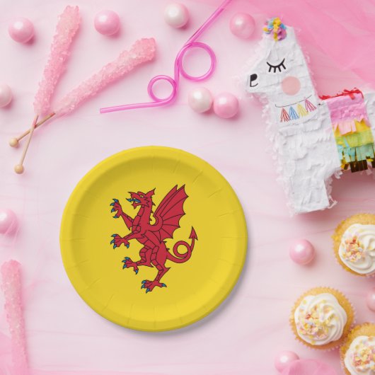 Flagge von Somerset Paper Teller (Party)