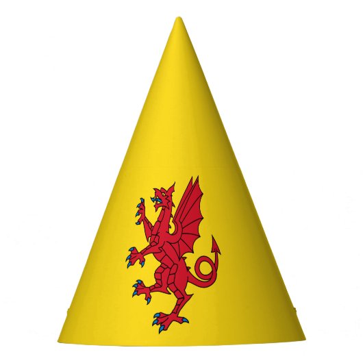 Flagge von Somerset Partyhütchen (Vorderseite)