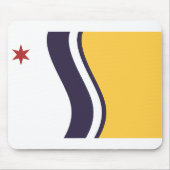 Flagge von South Bend, Indiana Mousepad (Vorne)
