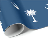 Flagge von South Carolina Geschenkpapier (Rolleneckpunkt)