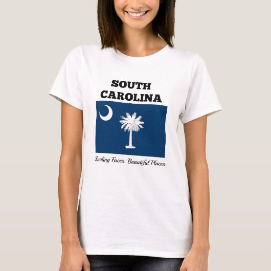 Flagge von South Carolina T-Shirt (Vorderseite)