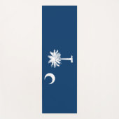 Flagge von South Carolina (US-Staat) Yogamatte (Vorderseite)