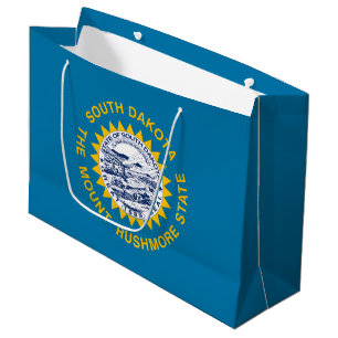 Flagge von South Dakota Große Geschenktüte