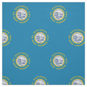 Flagge von South Dakota Stoff