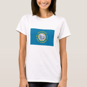 Flagge von South Dakota T-Shirt