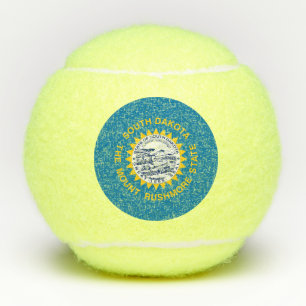 Flagge von South Dakota Tennisbälle