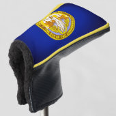 Flagge von Southbridge, Massachusetts Golf Headcover (3/4 Vorderseite)