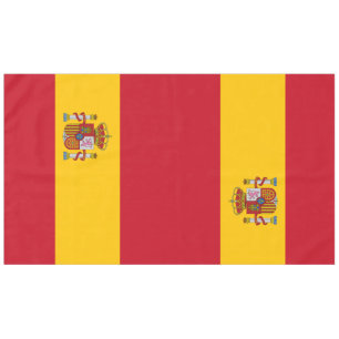 Flagge von Spanien - Bandera de Espana Tischdecke