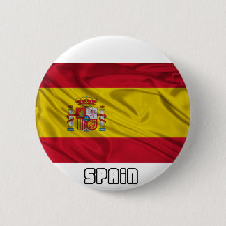 Flagge von Spanien Button
