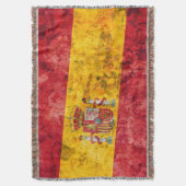 Flagge von Spanien Decke (Vorderseite Vertikal)