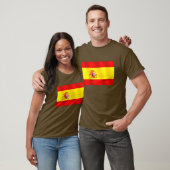 Flagge von Spanien für Spanier weltweit T-Shirt (Unisex)