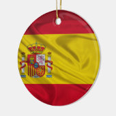 Flagge von Spanien Keramik Ornament (Links)