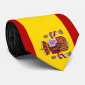 Flagge von Spanien Krawatte (Gerollt)
