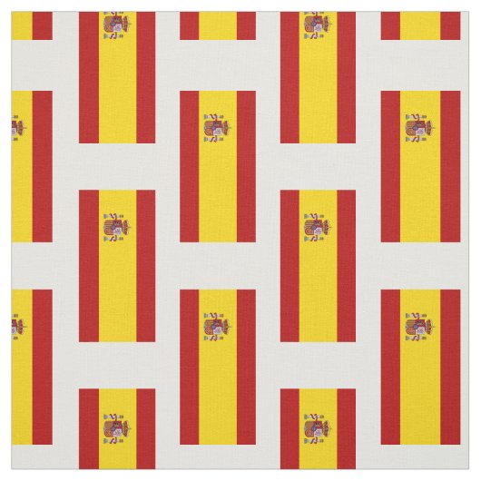 Flagge von Spanien Stoff (Muster)